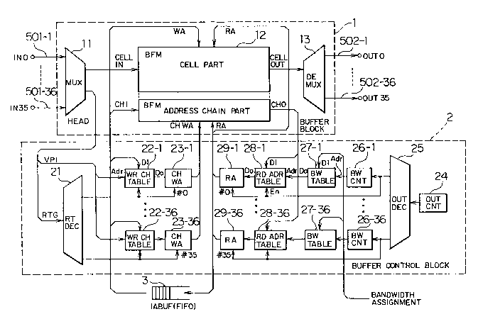 A single figure which represents the drawing illustrating the invention.